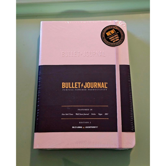 Bullet Journal Blush Notebook Medium A5 8 x 5.5" 120gsm Paper - Picture 1 of 4